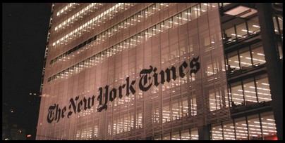 New York Times in Pakistan removes article